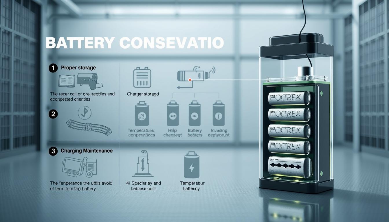 comment conserver une batterie qui n'est pas utilisée