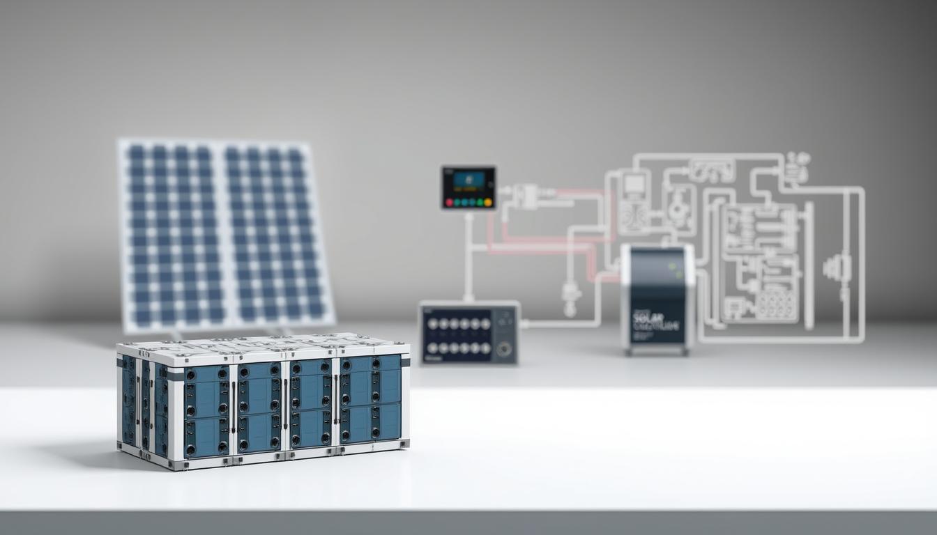 quelle batterie pour panneau solaire 9000w