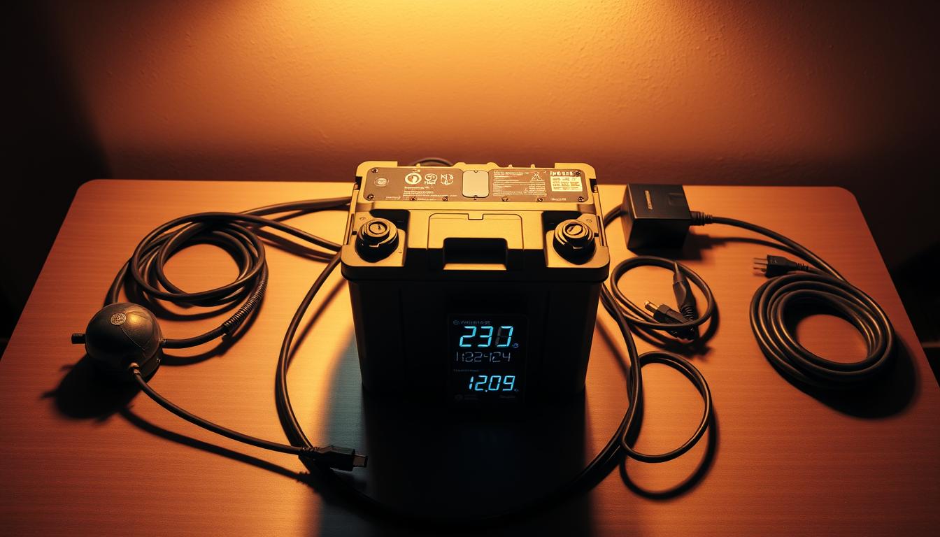 temps pour charger une batterie 12v