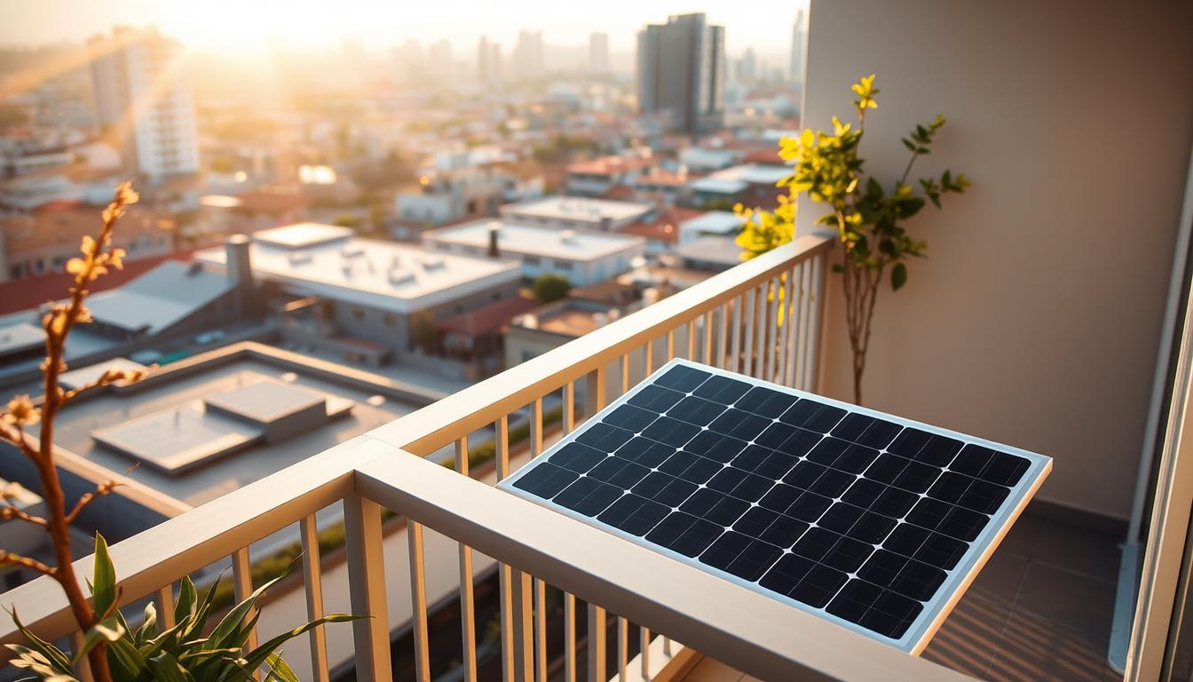 panneau solaire balcon