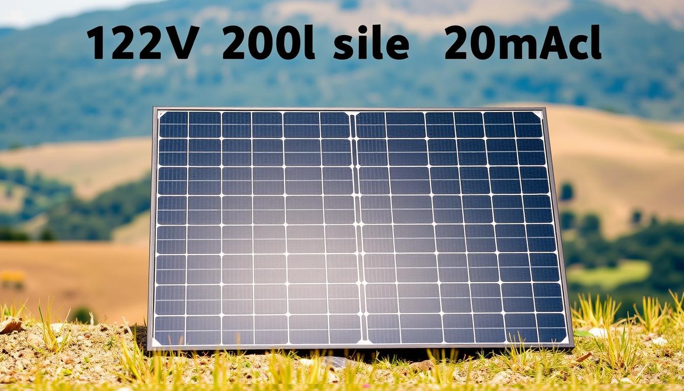 quel panneau solaire pour recharger batterie 12v 200ah